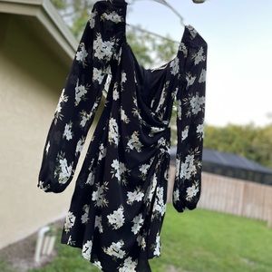 Mini floral dress